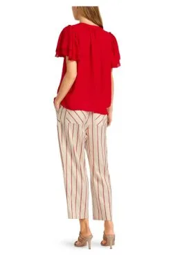 Marc Cain Blusenshirt Red -Marc Cain Geschäft 0122dadd15392bcf1ea852cea7106786