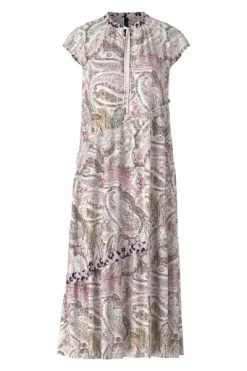 Marc Cain Maxi-Kleider Kleid Mit Asymmetrischen Stufen Beige