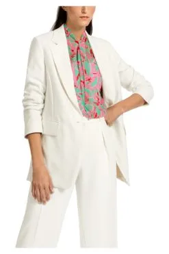 Marc Cain Formal Blazers White -Marc Cain Geschäft 0a25a42387e7a14fecfd3b26abc9eef1