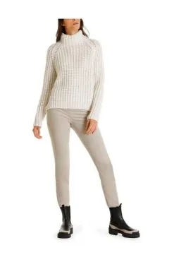 Marc Cain Rollkragenpullover Grobstrickpullover In Deutschland Gestrickt White -Marc Cain Geschäft 0cac2fec5e26fd704f5c938288fdb9dd