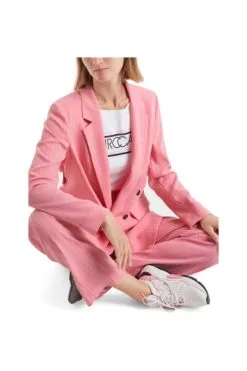 Marc Cain Hosen Weite Hose Mitadelstreifen Pink -Marc Cain Geschäft 0ce413bce9a218d34e6b1755c3502448