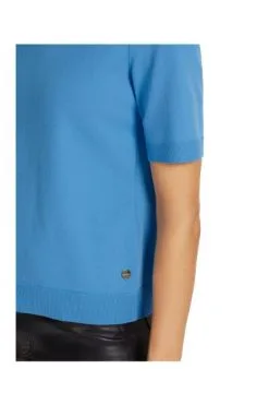 Marc Cain Strickpullover Knitwear Blue -Marc Cain Geschäft 0eb6218b0a72b57d4ab603f8e3445b50