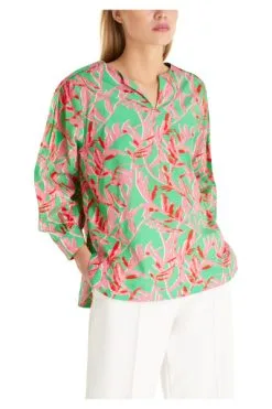 Marc Cain Blusen Sommerliche Bluse Green -Marc Cain Geschäft 115710c338b42fcec62d369498c9e8cf