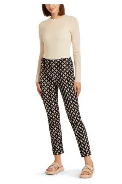 Marc Cain Hosen Schmal Geschnittene Hose Black -Marc Cain Geschäft 120e2ba735d46fa65c7cd28dff2723e4