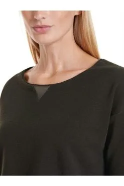 Marc Cain Strickpullover Pullover Gestrickt Black