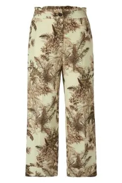 Marc Cain Hosen Hose Mit Floralem Druck Green