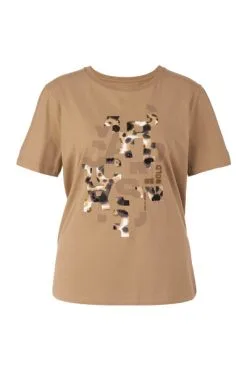 Marc Cain T-Shirts Brown -Marc Cain Geschäft 18a60033ab8c42aaaf4ee6e3916905bc
