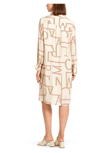 Marc Cain Kleider Shirt Dresses Beige 6 Marc Cain Kleider Shirt Dresses Beige – Bild 4