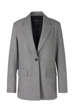 Marc Cain Blazer Mit Hahnentrittmuster Gray -Marc Cain Geschäft 1b335bda23253725ee65df8242ee3bbc