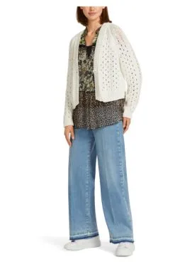 Marc Cain Cardigans Cardigan Knitted In Germany White -Marc Cain Geschäft 1ddfa2e8e331a06110a46ec32cd0a072