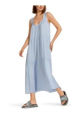 Marc Cain Kleider Summer Dresses Blue -Marc Cain Geschäft 1fd93e578f40032899c3c29d0f5ef6bf