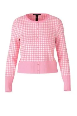 Marc Cain Cardigans Strickjacken Pink -Marc Cain Geschäft 208ac06a490829971a733b560d913bff