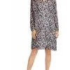 Marc Cain Freizeitkleider Oversized Kleid Aus Viskose-Crêpe Multicolor -Marc Cain Geschäft 22392289b69b05cf681a22cb0cc1b79e