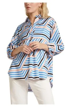 Marc Cain Blusen Bluse Blue -Marc Cain Geschäft 226287ad62076c5b37c71b5f0375df41