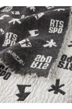 Marc Cain Schals Schal In Crash-Optik Gray