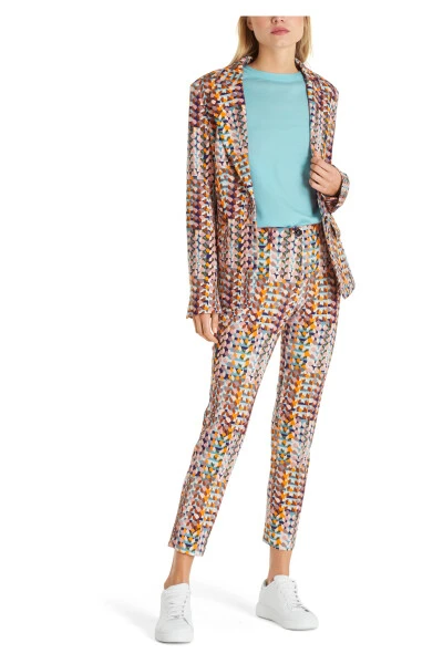 Marc Cain Blazer Aus Softem Scubajersey Purple 5 Marc Cain Blazer Aus Softem Scubajersey Purple – Bild 3