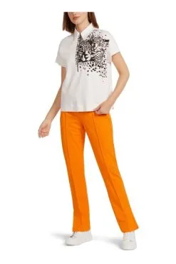 Marc Cain Polo Shirts Polo Hemd White