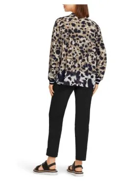 Marc Cain Blusen Bluse & Hemd Brown -Marc Cain Geschäft 26eeb13d7e5bc5d38007105e91e13795