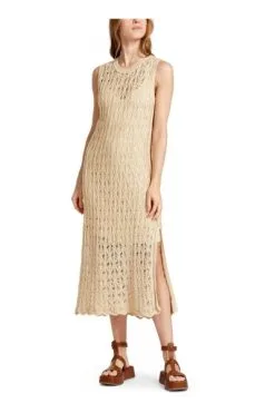 Marc Cain Kleider Knitted Dresses Beige -Marc Cain Geschäft 2a15eaa4d9605703a72a607a0552ca02