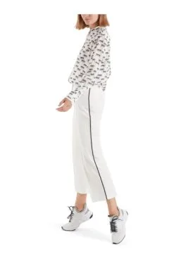 Marc Cain Hosen Weit Geschnittene 7/8 Hose White -Marc Cain Geschäft 2b7e708ea55357e5d251aa3ae403ea81