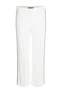 Marc Cain Hosen Weit Geschnittene 7/8 Hose White