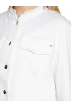 Marc Cain Jeansjacken Jeansjacke White