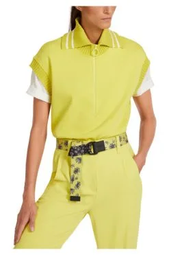 Marc Cain Polo Shirts Sleveless Knitwear Green 13 Marc Cain Polo Shirts Sleveless Knitwear Green -Marc Cain Geschäft 352c86a7b71b3ca82c13e01c2eee2c5d