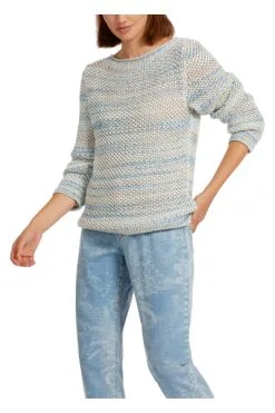 Marc Cain Strickpullover In Deutschland Gestrickter Pullover Blue -Marc Cain Geschäft 3eb500f5b809fba59e47fd39de86f70f