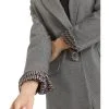 Marc Cain Blazer Mit Hahnentrittmuster Gray