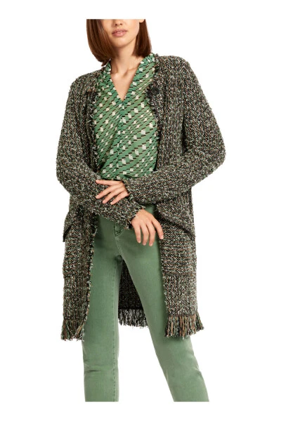 Marc Cain Cardigans Ohrringe Black 4 Marc Cain Cardigans Ohrringe Black – Bild 2