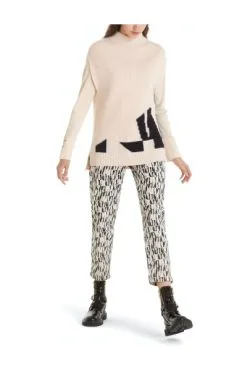 Marc Cain Rollkragenpullover Turtlenecks Beige -Marc Cain Geschäft 42244df7da13bef0172636fab1d10dea