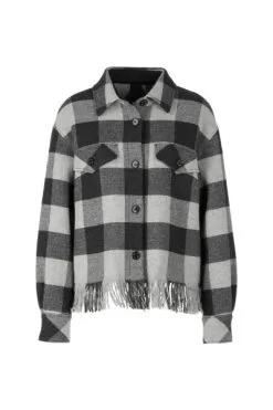 Marc Cain Übergangsjacken Jacke überdenken Zumen Gray