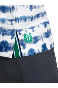 Marc Cain T-Shirts Ärmelloses T-Shirt Mit Batik-Streifen Blue -Marc Cain Geschäft 46005856c7c9a5af1969e34447641522