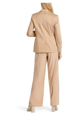 Marc Cain Gefütterter Blazer Aus Baumwolle Beige -Marc Cain Geschäft 486bfacfd8b99b63c7614da32ac01f89