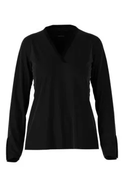 Marc Cain Strickpullover V-neck Knitwear Black -Marc Cain Geschäft 4ae0461c1da7157deb803daccfbdb440