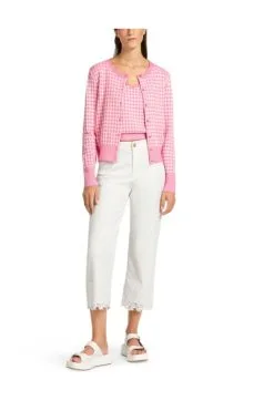 Marc Cain Cardigans Strickjacken Pink