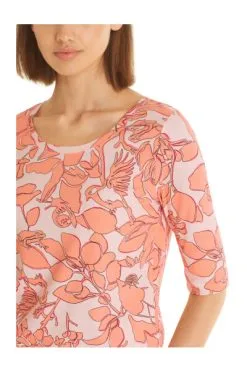 Marc Cain Blusen Bedrucktes Shirt Pink -Marc Cain Geschäft 5276dd20daf97b6c591e540ee708c089