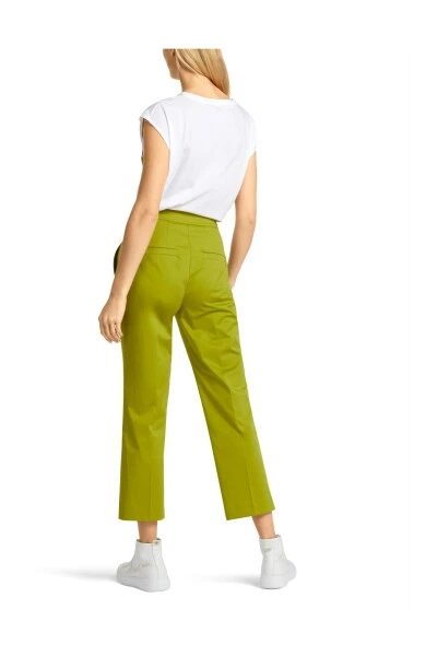 Marc Cain Hosen Straight Trousers Green 4 Marc Cain Hosen Straight Trousers Green – Bild 2