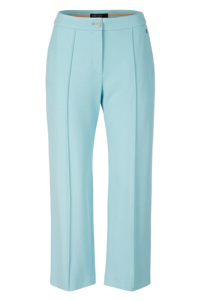 Marc Cain Hosen Hose Mit Weitem Bein Blue 4 Marc Cain Hosen Hose Mit Weitem Bein Blue – Bild 2