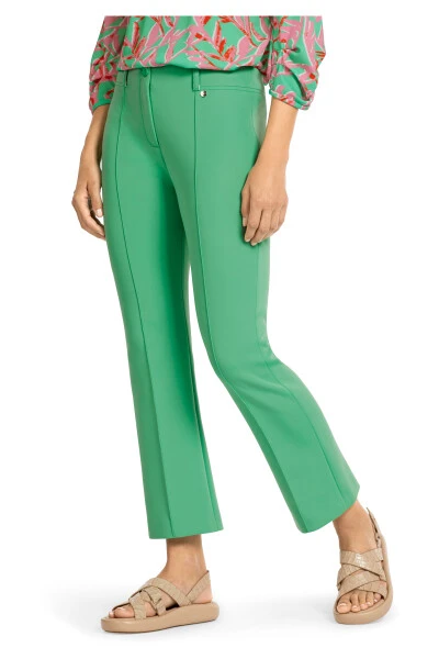Marc Cain Hosen Klassische Hose Mit Bügelfalte Green 8 Marc Cain Hosen Klassische Hose Mit Bügelfalte Green – Bild 6