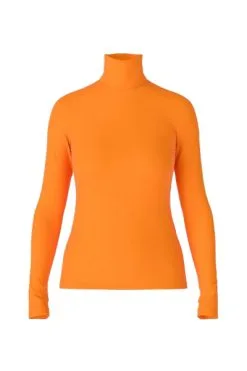 Marc Cain Rollkragenpullover Orange