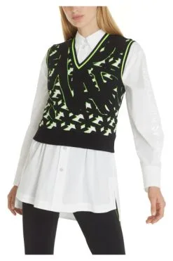 Marc Cain Westen Sleveless Knitwear Black