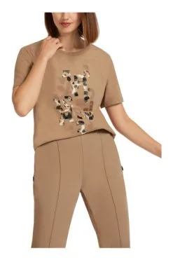 Marc Cain T-Shirts Brown -Marc Cain Geschäft 6bc6a72f6bf43399bd56f6562d21ae2d