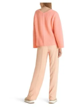 Marc Cain Strickpullover Knitwear Orange -Marc Cain Geschäft 706a1bcf7765933021f1e46778fb6016