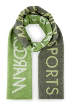 Marc Cain Schals Schal Mit Logo-Schriftzug Green -Marc Cain Geschäft 72b2fbcb9f806c91d7e9c399719ddfa0