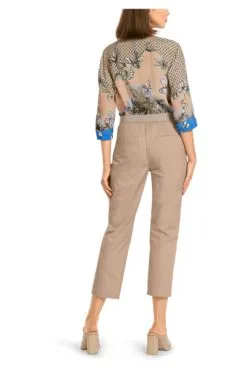 Marc Cain Chinos Hose Mit Gummibund Beige -Marc Cain Geschäft 7658e7267f40821a8f924c8552e13663