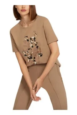 Marc Cain T-Shirts Brown -Marc Cain Geschäft 79a2a717661c080ab545442bc643a0aa