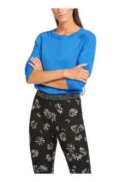 Marc Cain Strickpullover Rundhals-Strickwege Blue -Marc Cain Geschäft 7b8020a09b7ff3dfab5b05cd2e5a1e6b