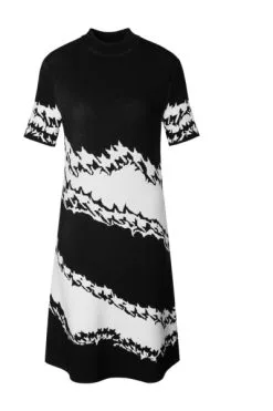 Marc Cain Freizeitkleider Kleid Black -Marc Cain Geschäft 7bebb1da0356a1cf2a231faf2f76461a