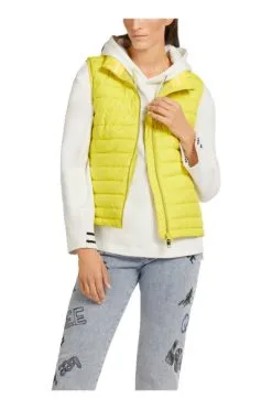 Marc Cain Westen Vests Yellow